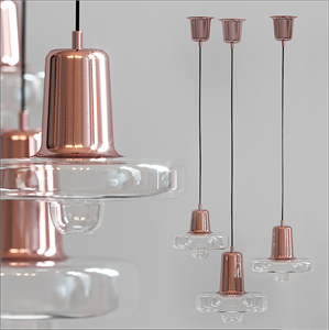 NICKEL PLATED SPIN LIGHT